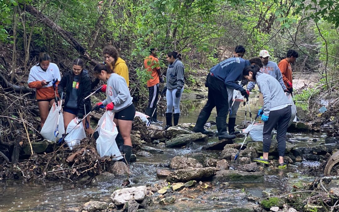 Trash Talks & Walks – Cleaning East Bouldin Creek – April 8th